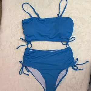 Blue bikini, brand new size L